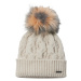 Columbia  Boundless Days Cable Knit Pom Beanie  Čiapky Béžová