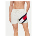 Tommy Hilfiger Plavecké šortky UM0UM02048 Biela Slim Fit