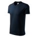 Malfini Heavy V-neck 160 Unisex tričko 102 námorná modrá