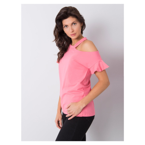 Pink cotton blouse