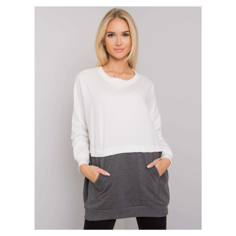 Sweatshirt-RV-BL-7197.89P-white-grey Rue Paris