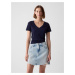 GAP T-Shirt Organic Vintage V-neck - Women