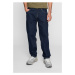 Men's 3D Embroidery Jeans Navy Blue