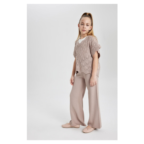 DEFACTO Girl&#39;s Cotton Trousers