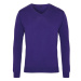 Premier Workwear Pánsky pletený sveter PR694 Purple -ca. Pantone 269