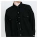 Košeľa Noisy May NMflanny L/S Long Shacket Black