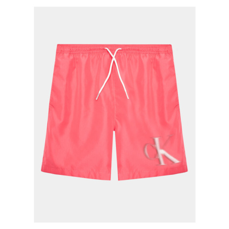 Calvin Klein Swimwear Plavecké šortky KV0KV00028 Ružová Regular Fit