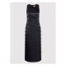 ROTATE Koktejlové šaty Dulcie RT333 Čierna Slim Fit