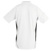 SOĽS Maracana 2 Ssl Uni funkčné tričko SL01638 White / Black