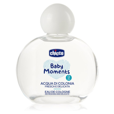 Chicco Baby Moments Refreshing and Delicate kolínska voda pre deti od narodenia