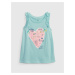 GAP Children's tank top with heart print - Girls