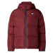 Tommy Jeans Bunda - TJM ALASKA PUFFER červená