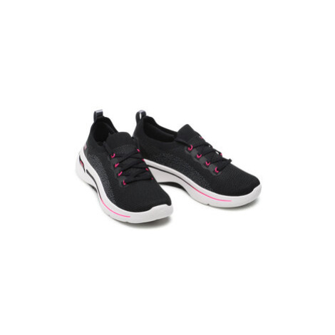 Skechers Sneakersy Go Walk Arch Fit 124863/BKHP Čierna