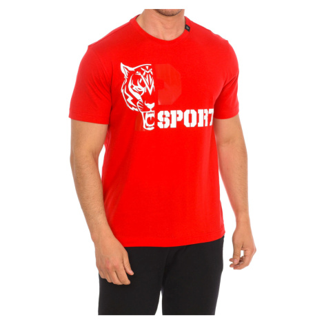 Philipp Plein Sport  TIPS410-52  Tričká s krátkym rukávom Červená