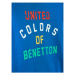 United Colors Of Benetton Mikina 3J70G104B Modrá Regular Fit