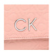 Calvin Klein Kabelka Re-Lock Dbl Crossbody Emb Mono K60K610206 Ružová