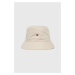 Bavlnený klobúk Tommy Hilfiger béžová farba, bavlnený