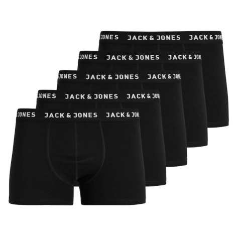 Jack & Jones Junior Nohavičky 'Huey'  čierna / biela