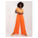 Orange wide palazzo pants SUBLEVEL