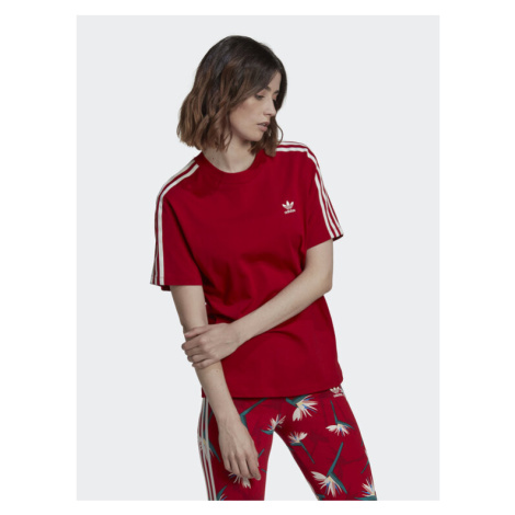 Adidas Tričko THEBE MAGUGU HK5209 Červená Regular Fit