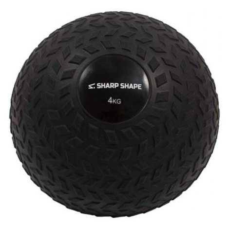 SHARP SHAPE SLAM BALL 4KG Medicinbal, čierna, veľkosť