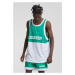 Men's tank top Split Mesh City green/white