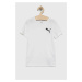 Detské tričko Puma ACTIVE Small Logo Tee B biela farba, s potlačou