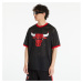 New Era Chicago Bulls NBA Team Logo Mesh Oversized T-Shirt Black/ Front Door Red