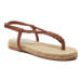 Manebi Espadrilky Sandals P 8.8 Y0 Hnedá