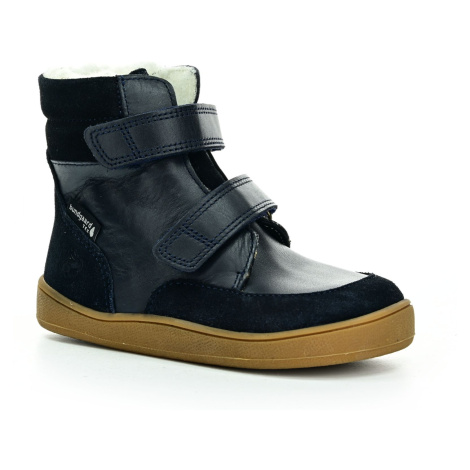 Bundgaard Basil Strap II Tex Navy zimní barefoot boty 32 EUR