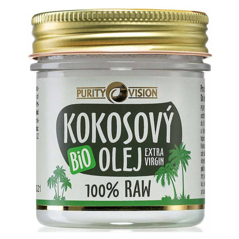 PURITY VISION Bio Raw Kokosový olej 120 ml