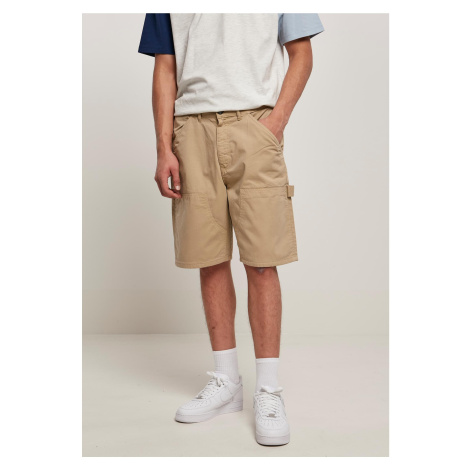 Double Knee Carpenter Shorts unionbeige Urban Classics