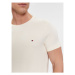 Tommy Hilfiger Tričko Stretch Slim Fit Tee MW0MW10800 Béžová Slim Fit