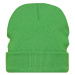 L-Merch Unisex pletená čiapka C700 Lime Green