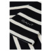 TRIČKO GANT STRIPED TANK TOP BLACK