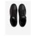 Čierne pánske členkové kožené tenisky Calvin Klein Jeans