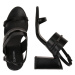 Calvin Klein Remienkové sandále  čierna