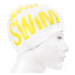 Plavecká čiapka borntoswim classic silicone biela