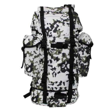 MFH BW nepremokavý ruksak vzor Snow camo 65L