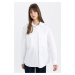 DEFACTO Relax Fit Poplin Long Sleeve Shirt Tunic