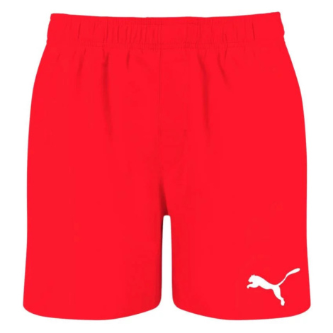 Pánske plavecké šortky 1P M 935088 02 červená - Puma