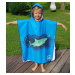 Pončo borntoswim shark poncho junior blue