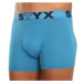 3PACK pánske boxerky Styx long športová guma modré (U9676869)