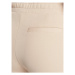 Calvin Klein Teplákové nohavice Micro Logo Essential K20K204424 Béžová Regular Fit