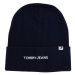 Tommy Jeans  TJW LINEAR LOGO BEANIE  Šiltovky Modrá