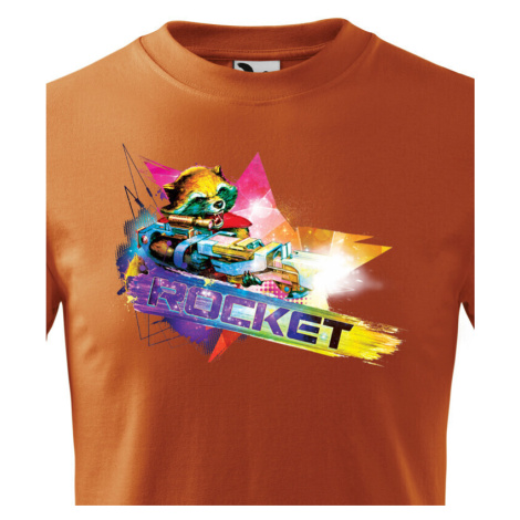 Detské tričko s potlačou Rocket- ideálny darček pre fanúšikov Marvel