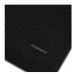 Calvin Klein Šál Basic Rib Knit Scarf 30X180Cm K50K507436 Čierna