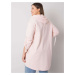 SVETLORUŽOVÁ DÁMSKA MIKINA NA ZIPS S VRECKAMI RV-BL-6795.84-LIGHT PINK