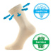 Lonka Drbambik Unisex ponožky s voľným lemom - 3 páry BM000003618800101175 béžová