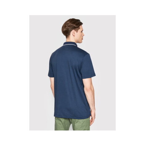 Selected Homme Polokošeľa Leroy 16082844 Tmavomodrá Regular Fit